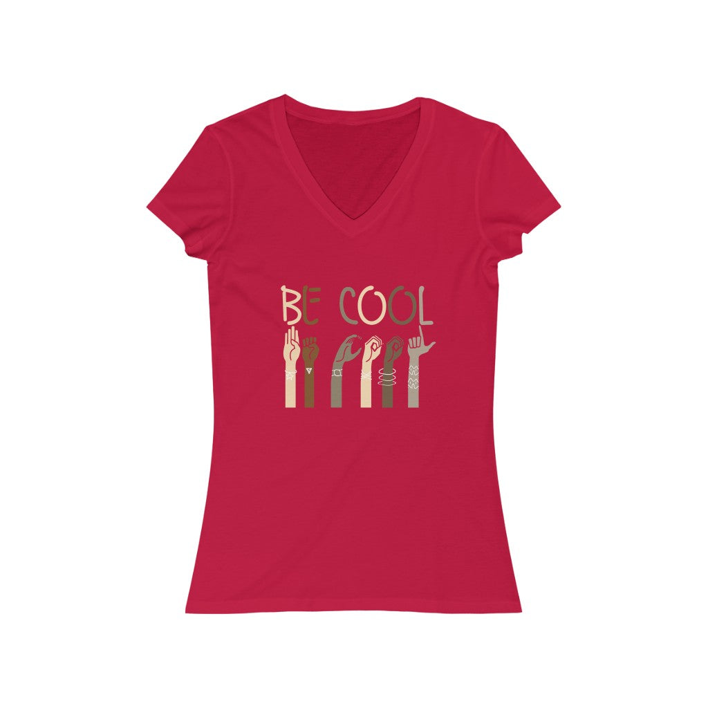 Women's Be Cool Short Sleeve V-Neck Tee