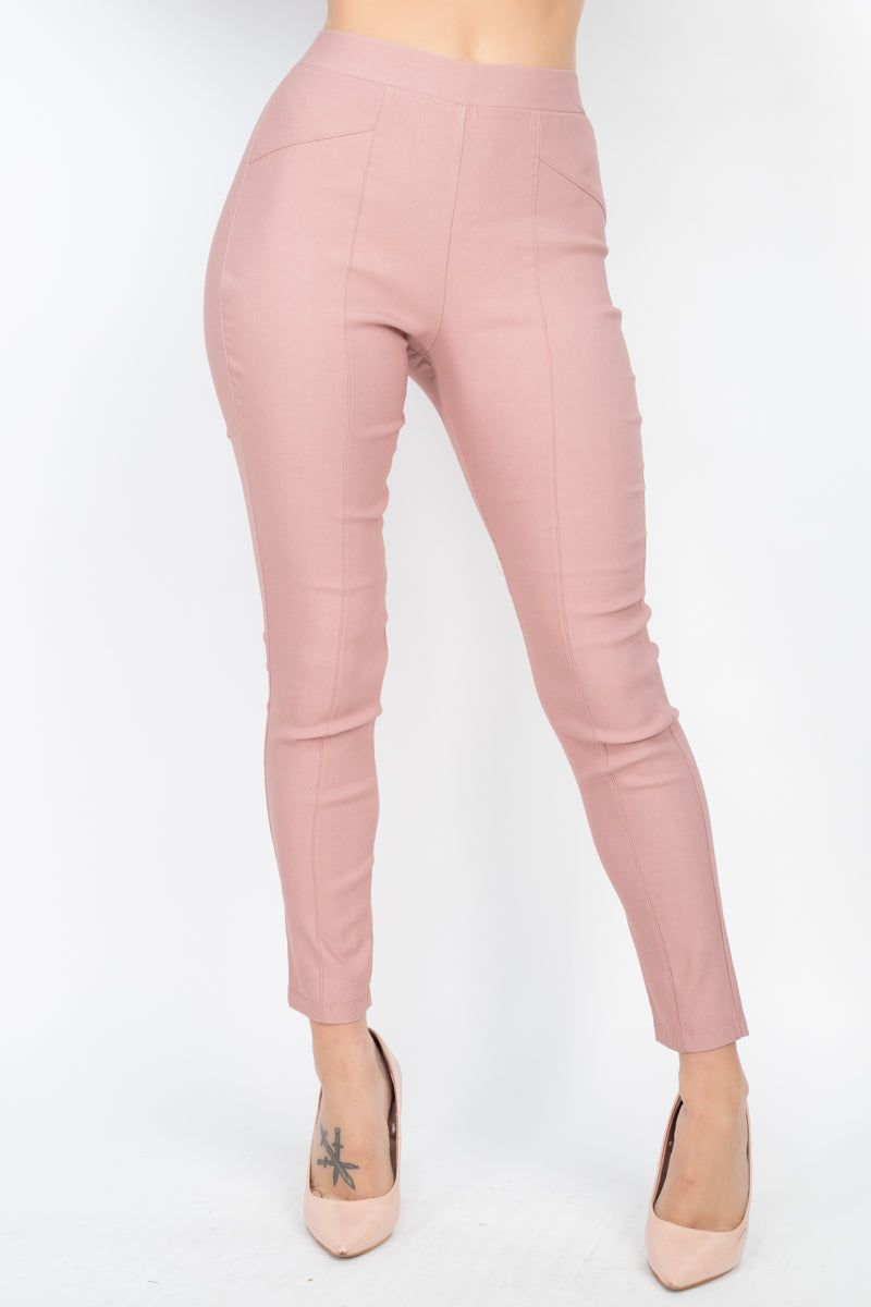 Lilac 3/4 Sleeve Blazer & Capri Pants Set