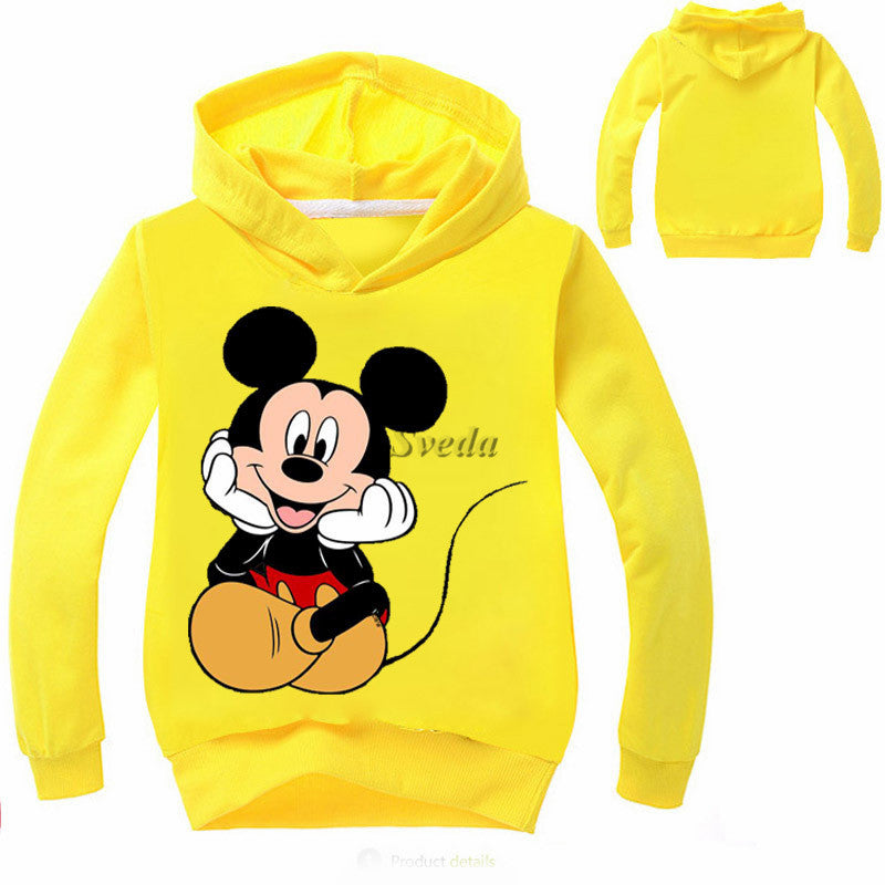 Mickey Cartoon Hoodie Pullover