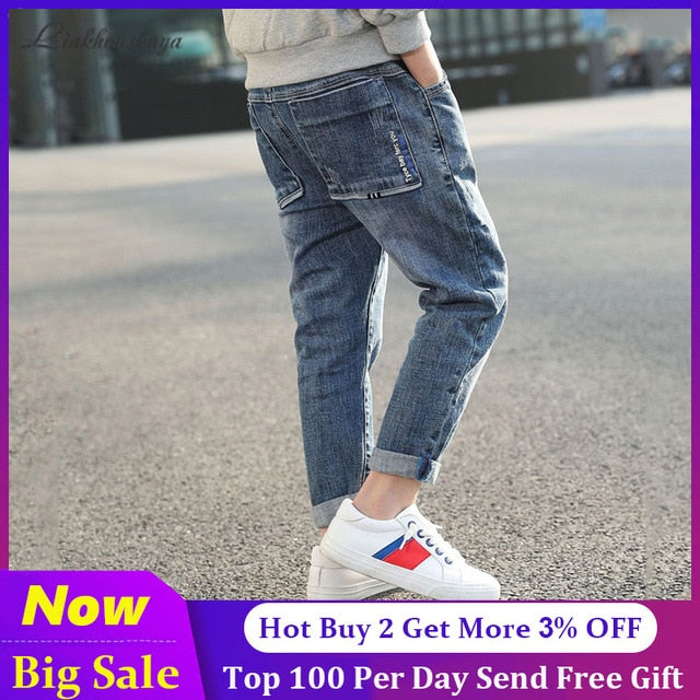 Cotton Casual Jeans For Boys