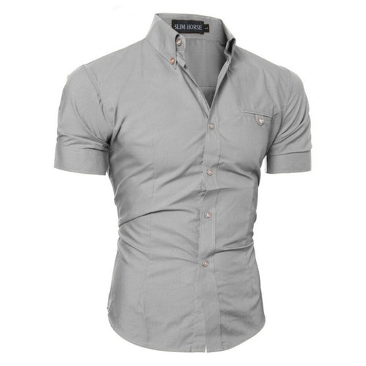 Stylish Business Short Sleeve Shirt