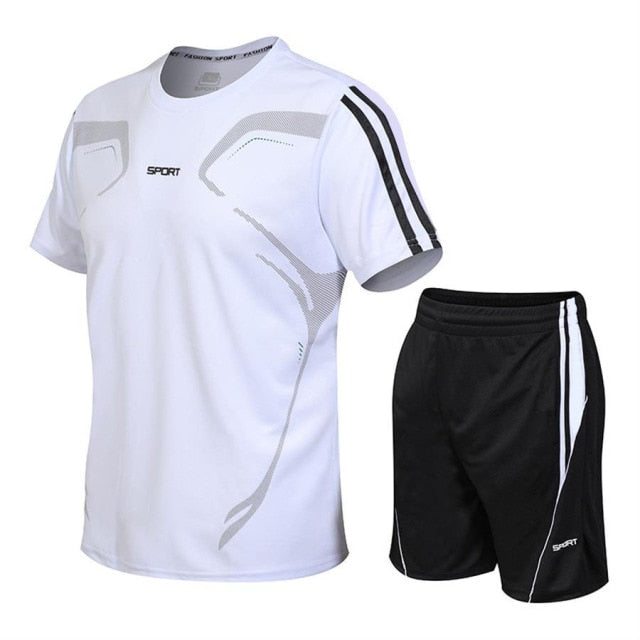 Quick Dry Running Shorts Set