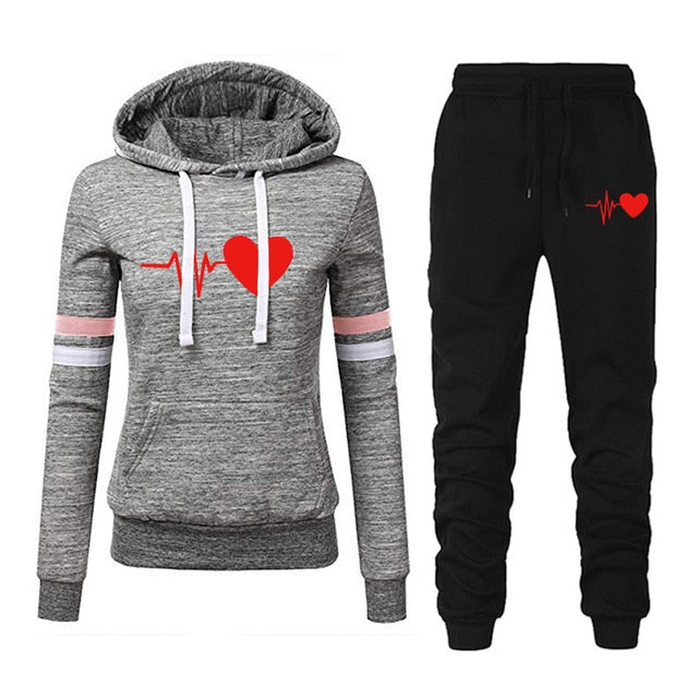 2 Piece Hoodie Sportwear