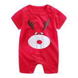 Colorful Baby Short Sleeve Romper