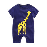 Colorful Baby Short Sleeve Romper