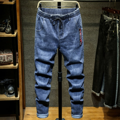 Stretch Denim Pocket Jeans