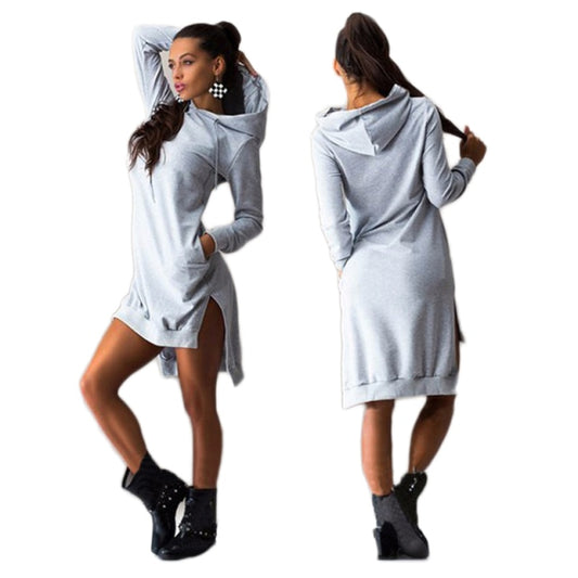 Long Sleeve Dress Hoodie