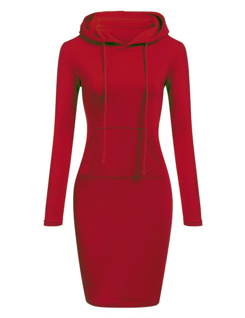 Hoodie Sweater Dress
