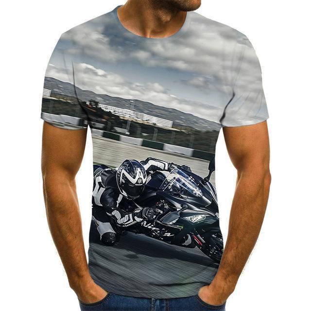 Cool Racing 3D Print T -Shirt