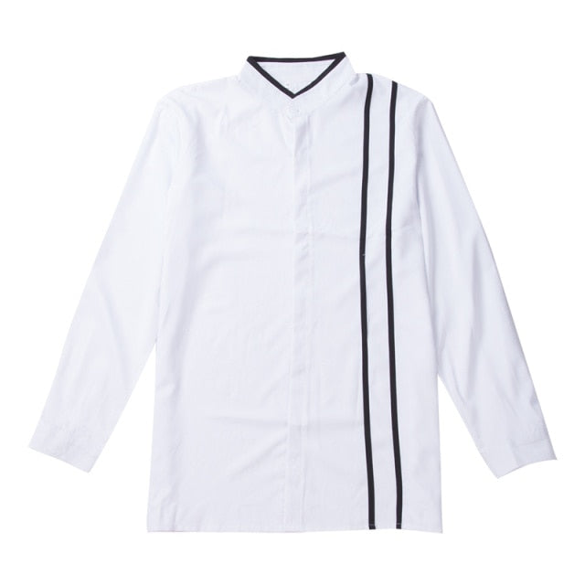 Striped Long Sleeve Casual Shirt