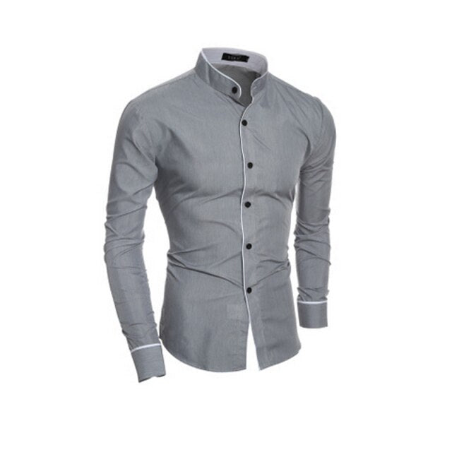 Long Sleeve Casual Business Shirt