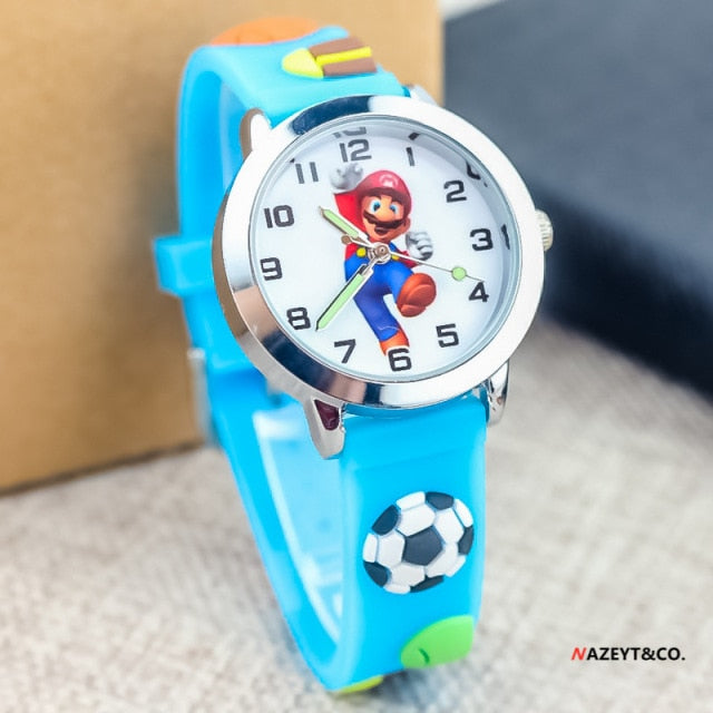 Super Mario Bros Quartz Wristwatch