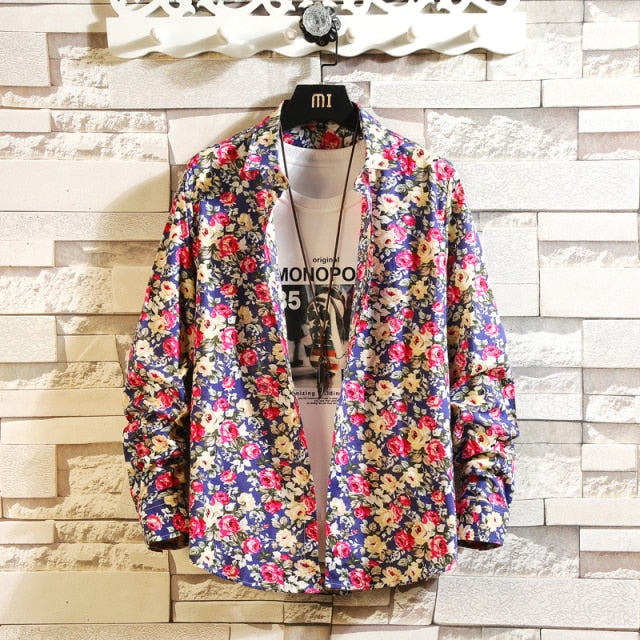 Business Casual Printed Shirt