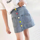 Denim Summer Skirt