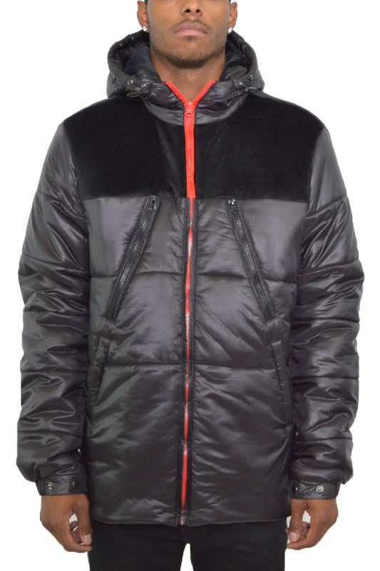 MENS PADDED PUFFER JACKET