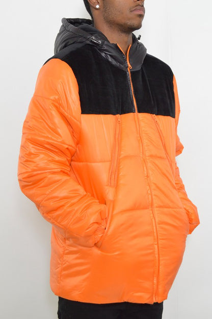 MENS PADDED PUFFER JACKET