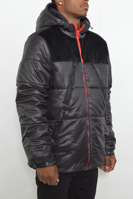 MENS PADDED PUFFER JACKET