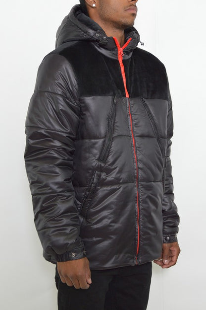 MENS PADDED PUFFER JACKET