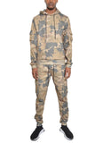 FULL CAMO HOODIE COTTON JOGGING SUIT