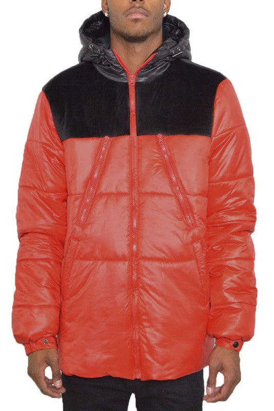 MENS PADDED PUFFER JACKET