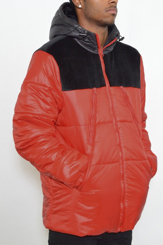 MENS PADDED PUFFER JACKET