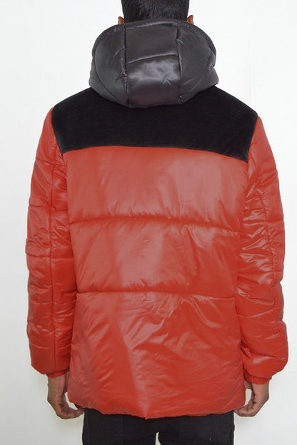 MENS PADDED PUFFER JACKET