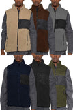 Padded Sherpa Fleece Vest