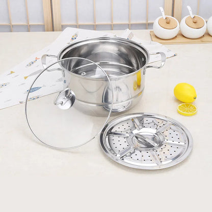 Stainless Steel Cookware Set of 18 Pieces