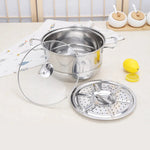 Stainless Steel Cookware Set of 18 Pieces