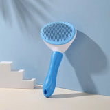 Stainless Steel Pet Comb Needle Hair Removal - Cleaning Brush