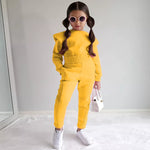 Girls Jogging Suit Set - Fashion Outfits