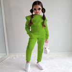 Girls Jogging Suit Set - Fashion Outfits