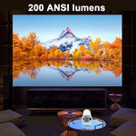 MINI 4K Video Projector-WiFi-XiaoMi Outdoor Home Theater