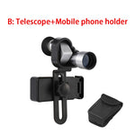8x20 HD Night Vision Mini Pocket Zoom Monocular Telescope for Camping Hike & Birdwatching