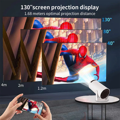 MINI 4K Video Projector-WiFi-XiaoMi Outdoor Home Theater