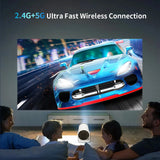 MINI 4K Video Projector-WiFi-XiaoMi Outdoor Home Theater