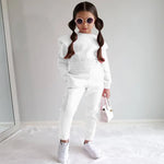 Girls Jogging Suit Set - Fashion Outfits