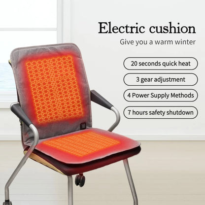 USB Heated Seat Cushion - 3 Level For Office School Outdoor Car or Pet Cushion
