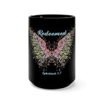 Redeemed Black Mug 15oz