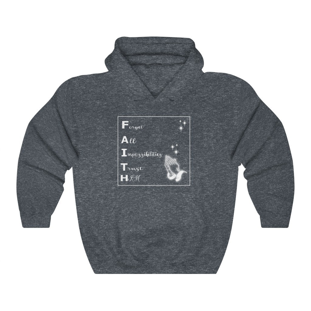 Unisex Hooded FAITH Sweatshirt