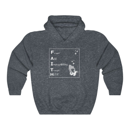 Unisex Hooded FAITH Sweatshirt
