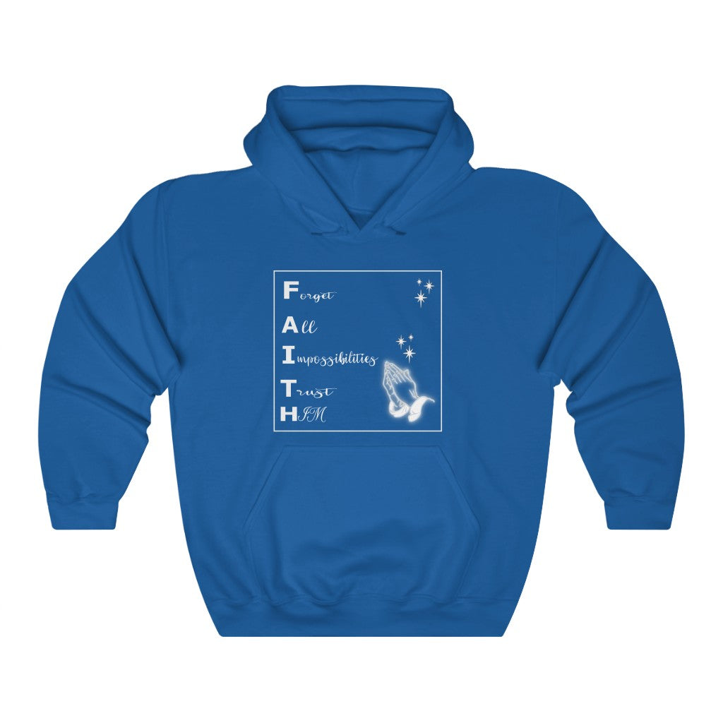 Unisex Hooded FAITH Sweatshirt