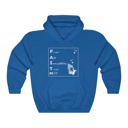 Unisex Hooded FAITH Sweatshirt