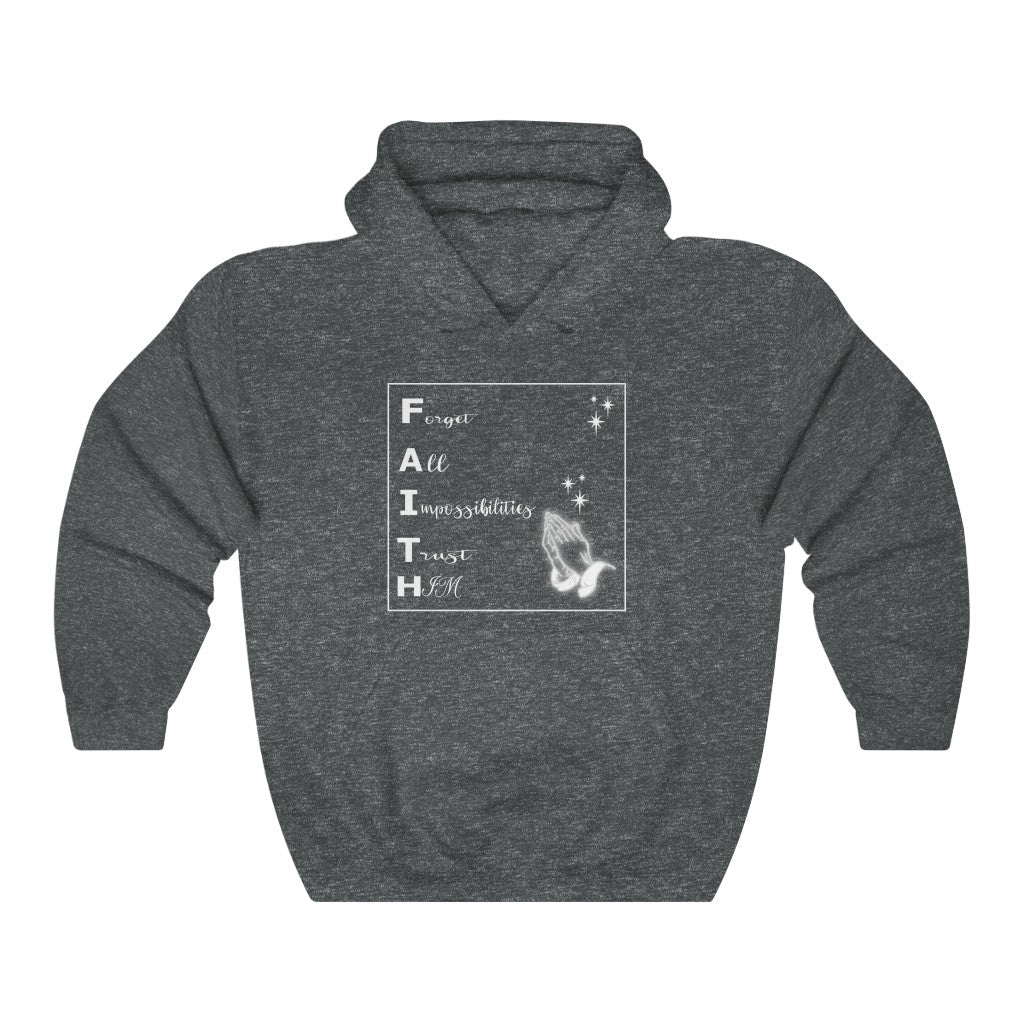 Unisex Hooded FAITH Sweatshirt
