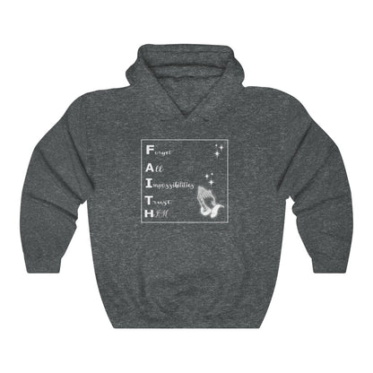 Unisex Hooded FAITH Sweatshirt