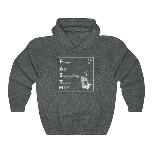 Unisex Hooded FAITH Sweatshirt