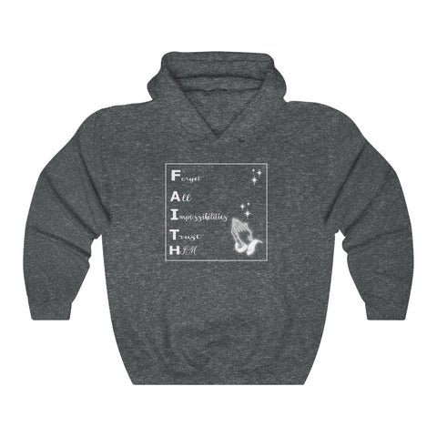 Unisex Hooded FAITH Sweatshirt