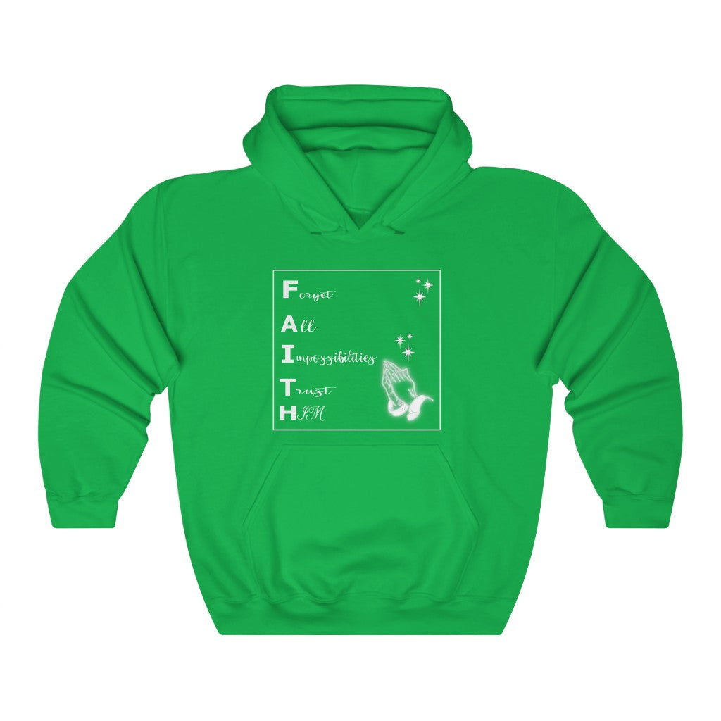 Unisex Hooded FAITH Sweatshirt