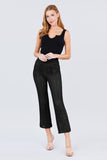 Flare Long Fishnet Legging Pants