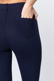 Blue Twill Jeggings